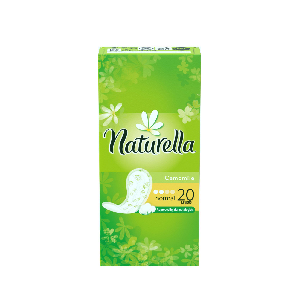 Naturella прокладки ежедн camomile normal n20