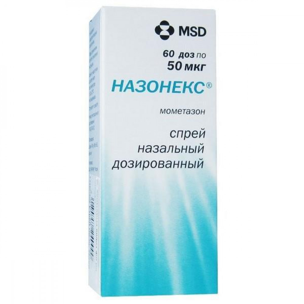 Назонекс спрей наз. 50мкг/доза 60доз 10г №1