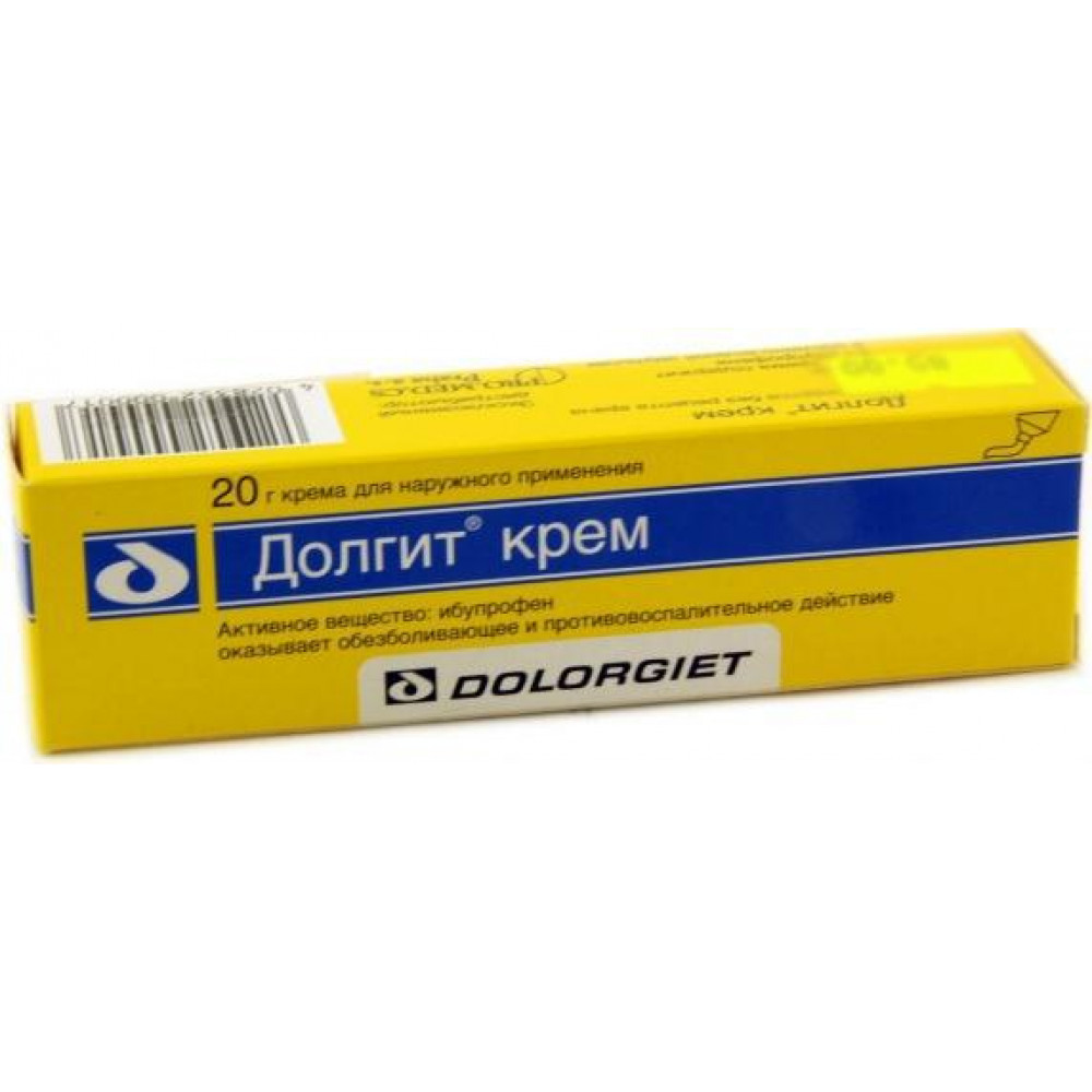 Долгит крем д/нар. прим. 5% туба 20г М