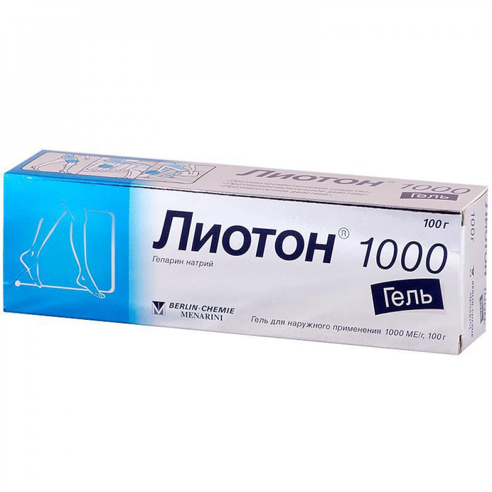 Лиотон 1000 гель 100г №1